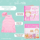Tickle & Main I Hereby Crown You - Chef Princess Gift Set